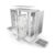 NZXT H5 Flow RGB Compact ATX Mid-Tower Case (White) - Image 4