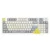 T-WOLFT50 Wired RGB Mechanical Gaming Keyboard BlueSwitch (Grey-Black)